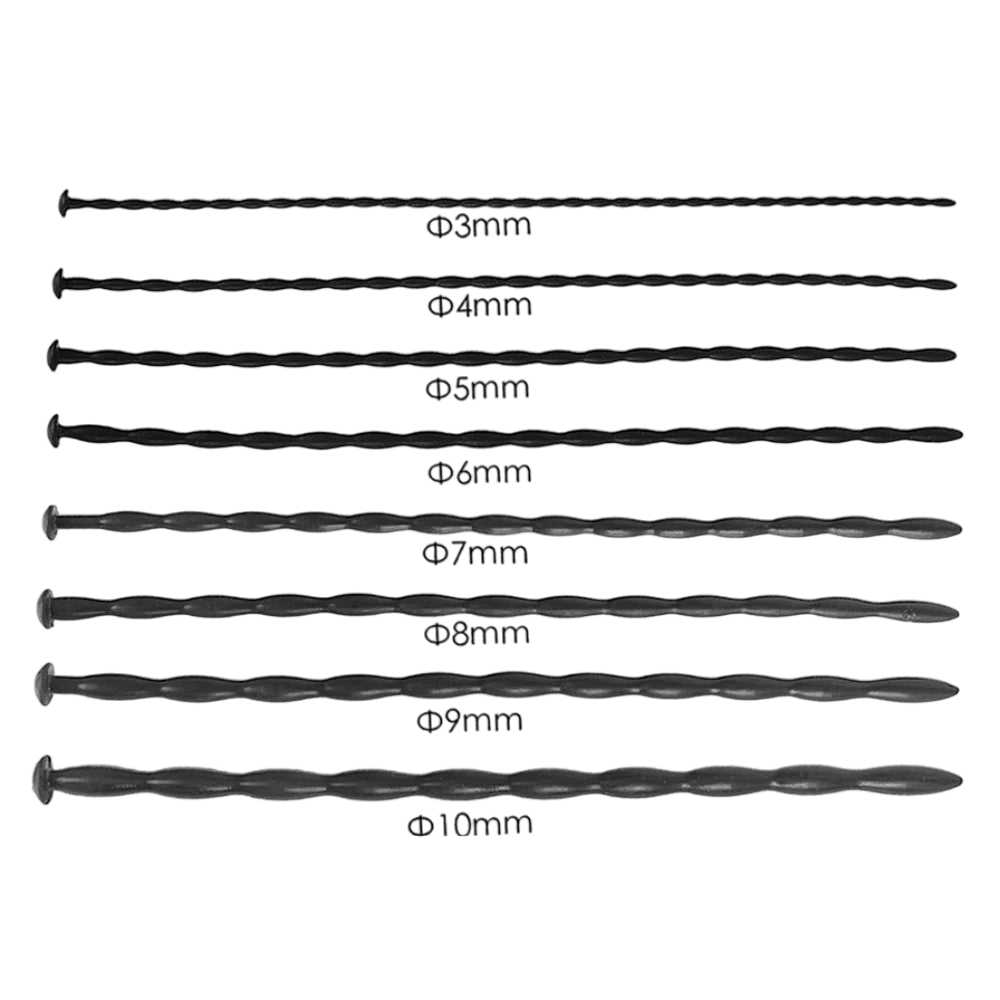 Sonde urétrale en silicone (30 cm) à l'unité – 8 diamètres
