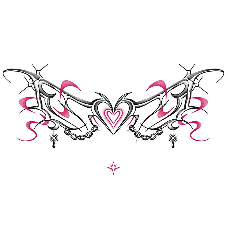 Tatouage sexy éphémère Succube