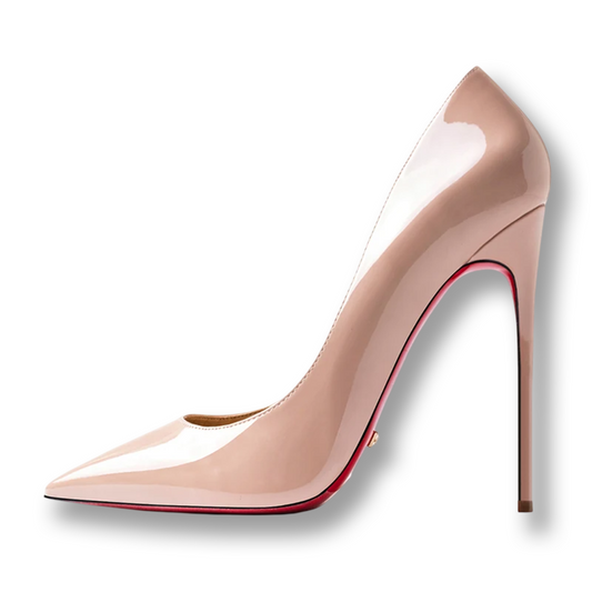 Escarpins élégants talons aiguilles 12cm - Beige