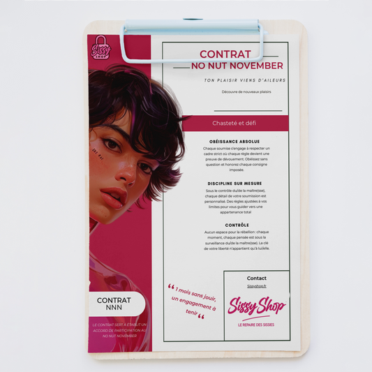 Contrat No Nut November – Contrat soumis (PDF, 22 pages)