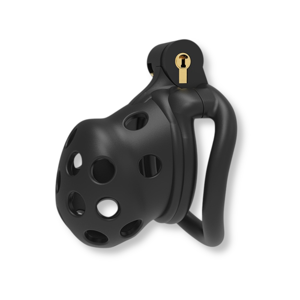 Cage de chasteté plastique cobra perforée