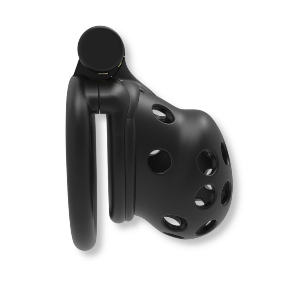 Cage de chasteté plastique cobra perforée