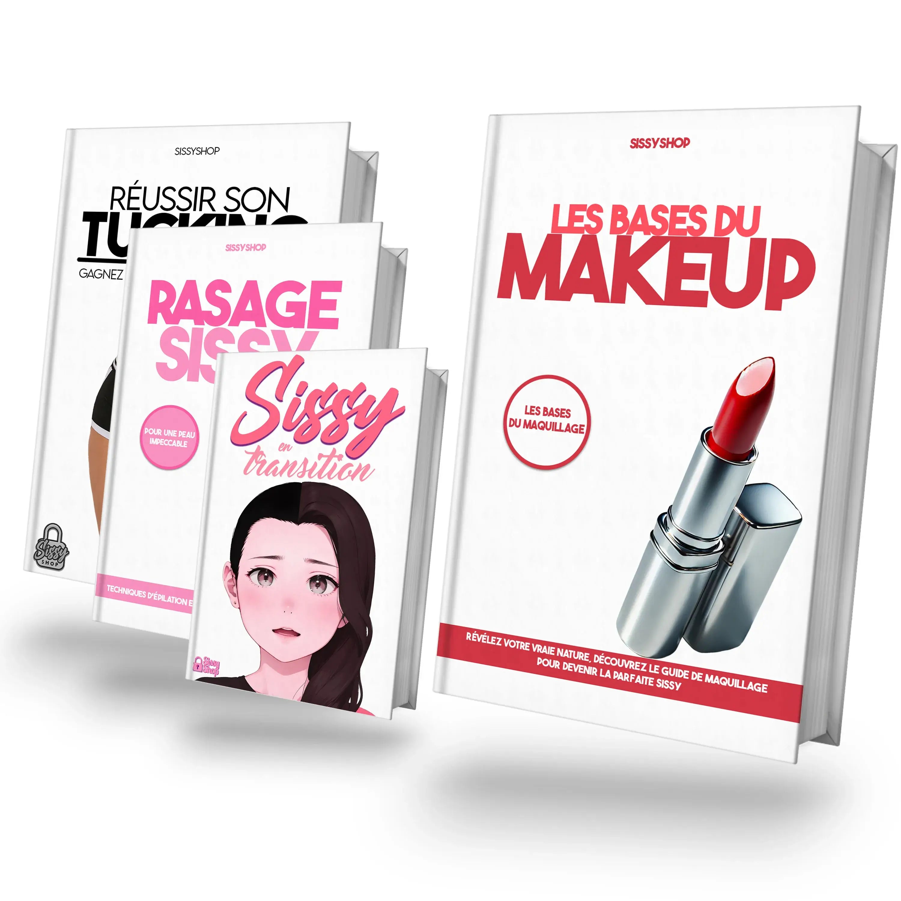Pack sissy au quotidien : Maquillage, tucking et rasage parfaits, pour être la plus féminine des sluts