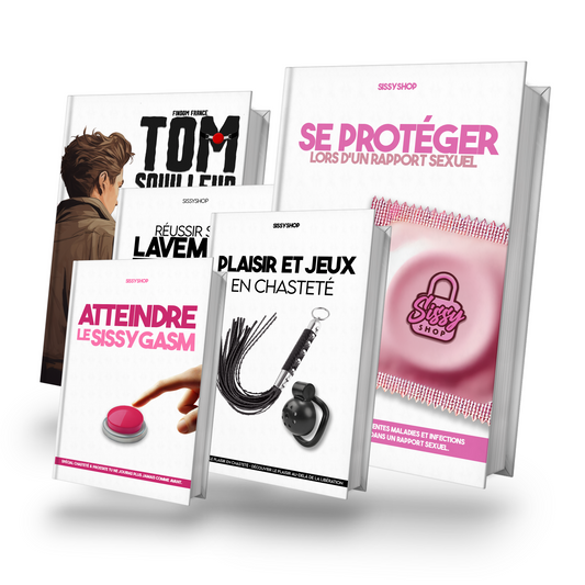 Pack sissy anal confirmé : 5 ebooks
