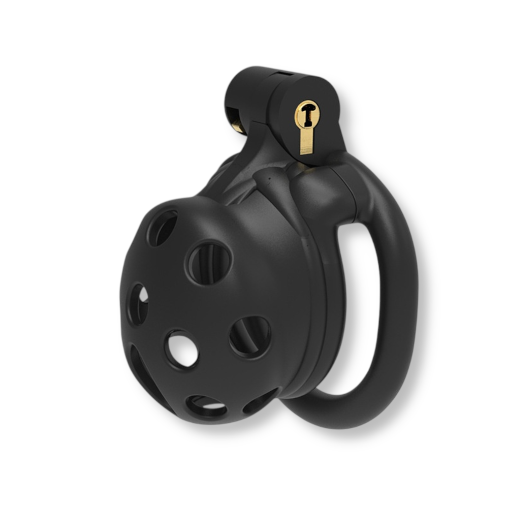 Cage de chasteté plastique cobra perforée