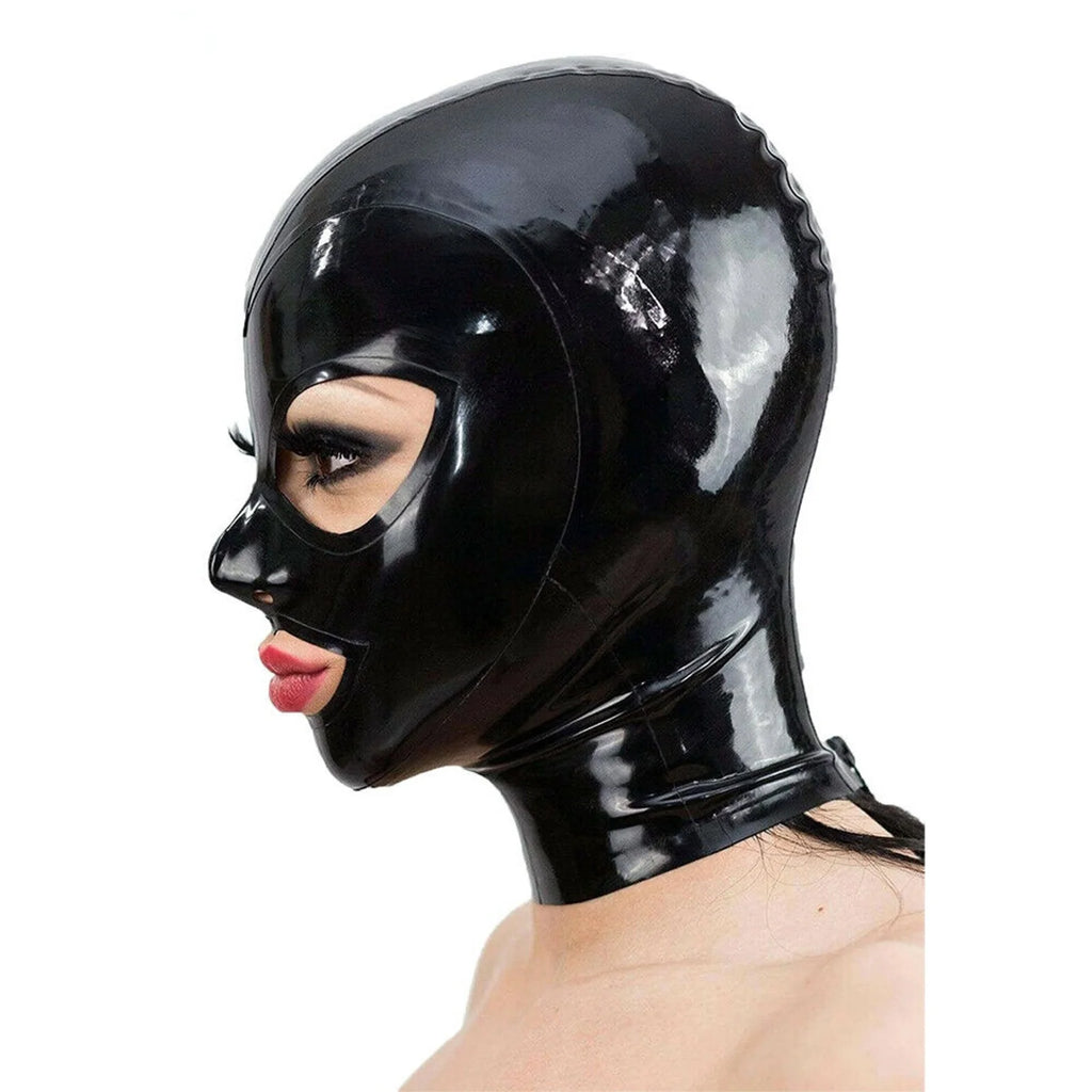Cagoule en latex - BDSM