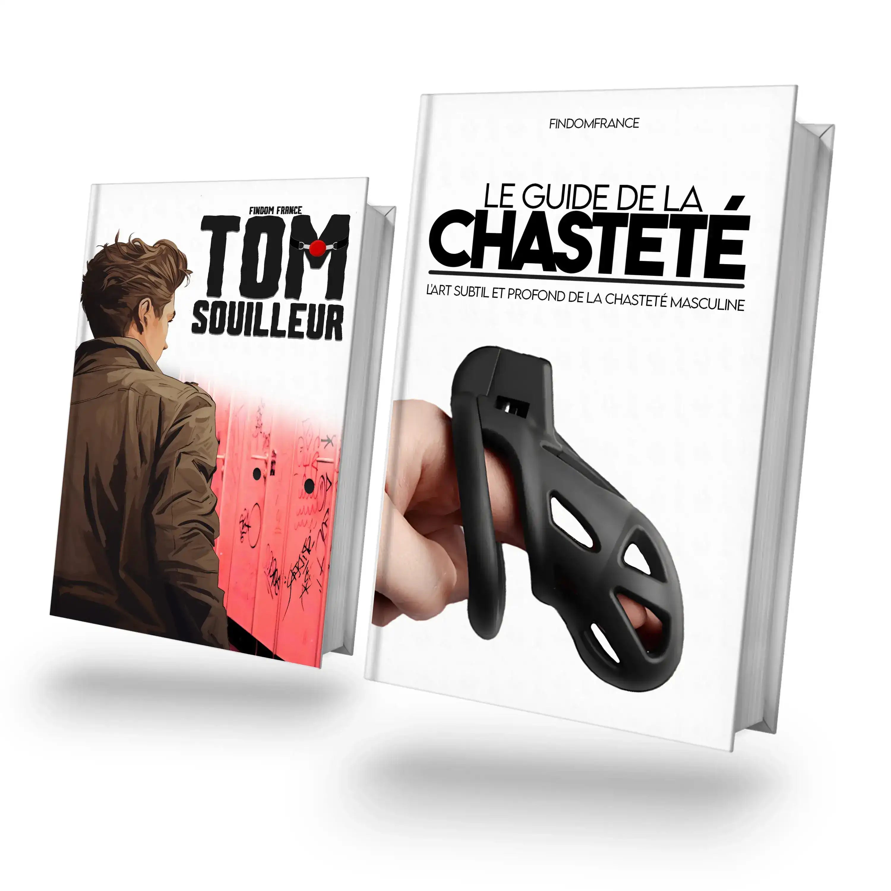 Guide de la chasteté et roman Tom Souilleur pour sissification et soumission sexuelle, livres sur Sissyshop