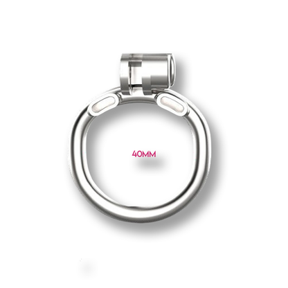 Anneau cage de chasteté métal python