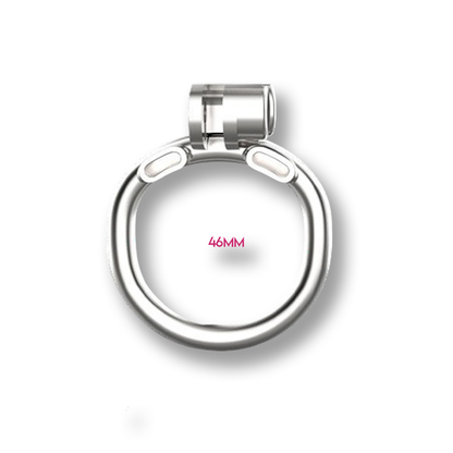 Anneau cage de chasteté métal python