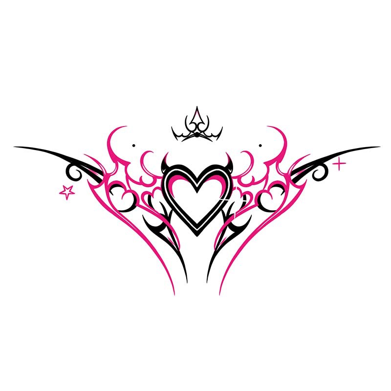 Tatouage sexy éphémère Succube