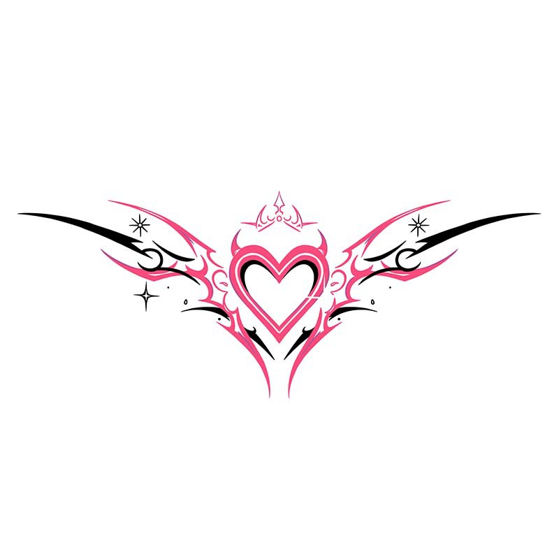 Tatouage sexy éphémère Succube