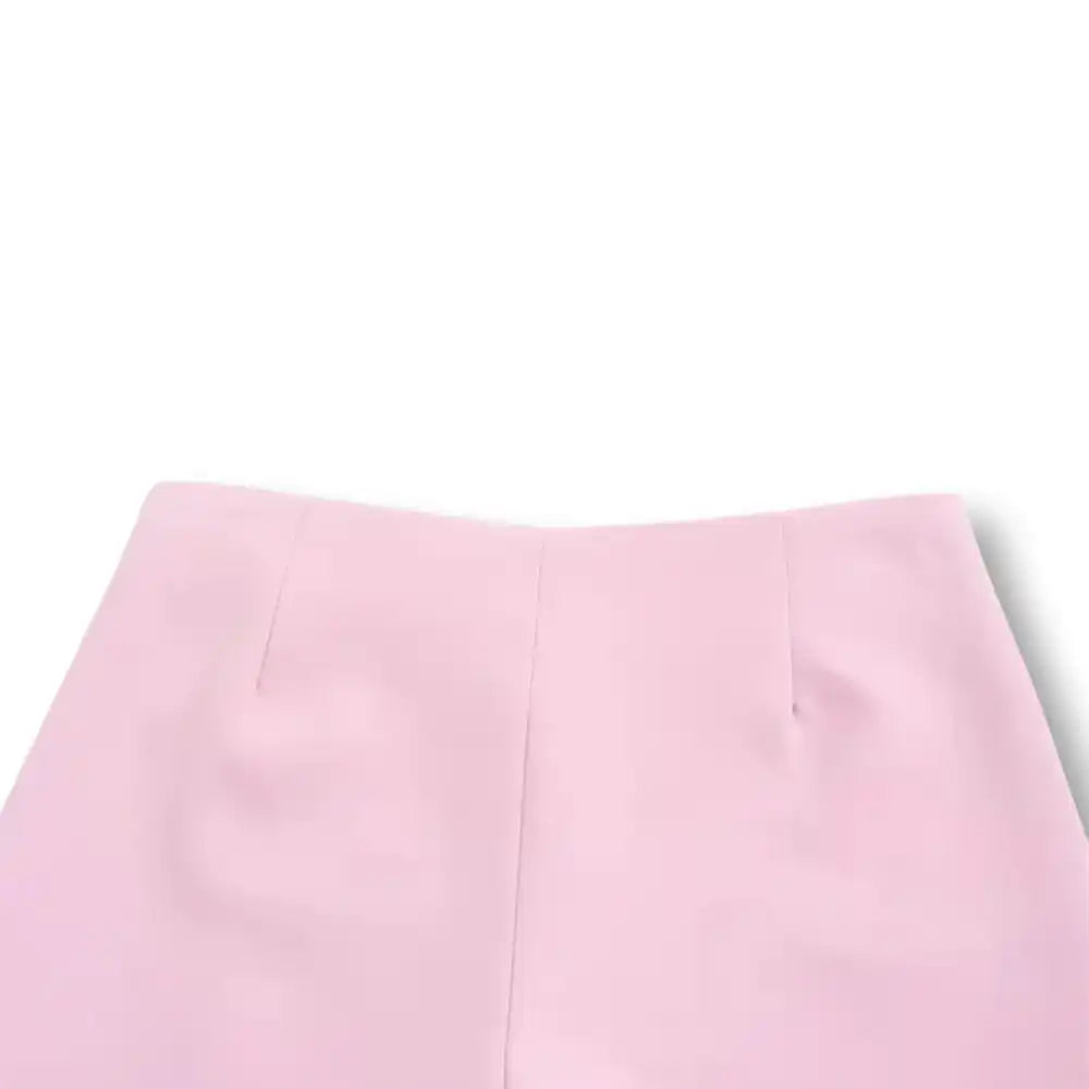 Jupe sexy rose en tissu doux pour la féminisation et le crossdressing, idéale pour la sissification sur Sissyshop
