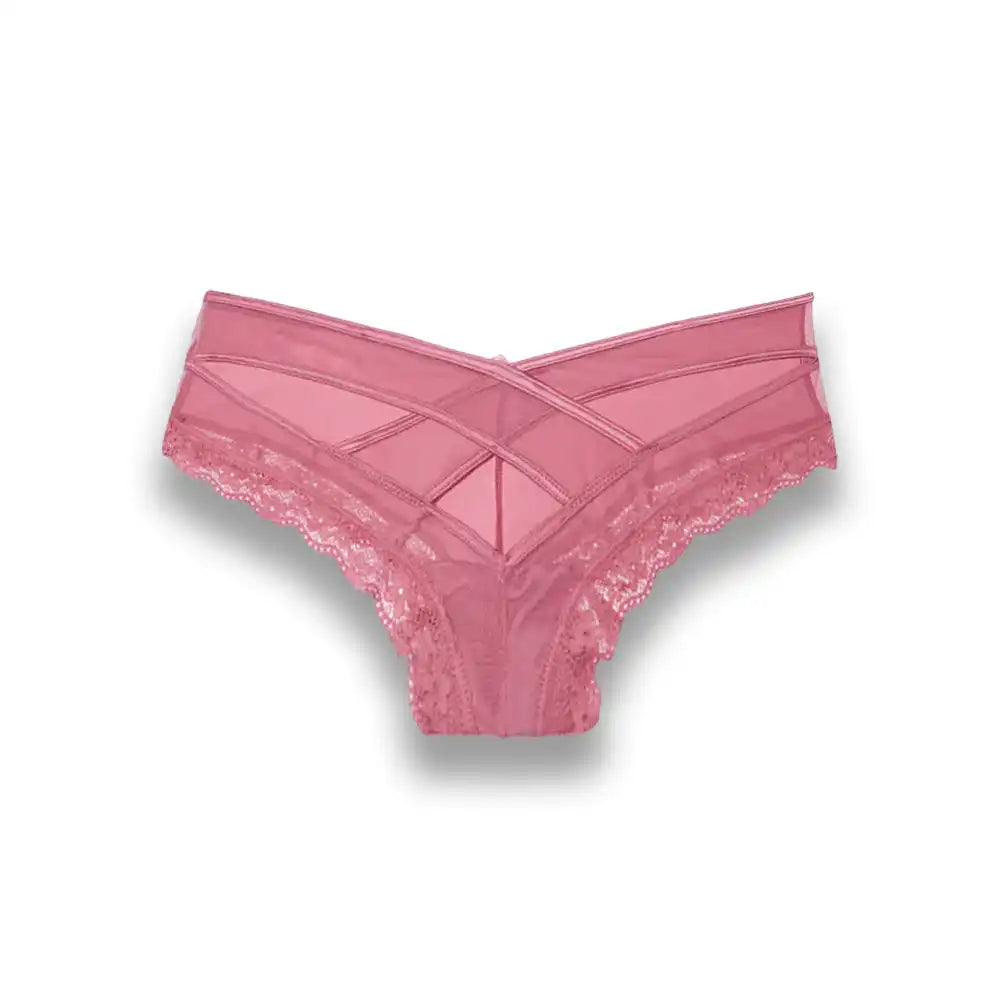Sous-vêtement rose en dentelle pour sissification et féminisation, idéal pour le crossdressing sur Sissyshop