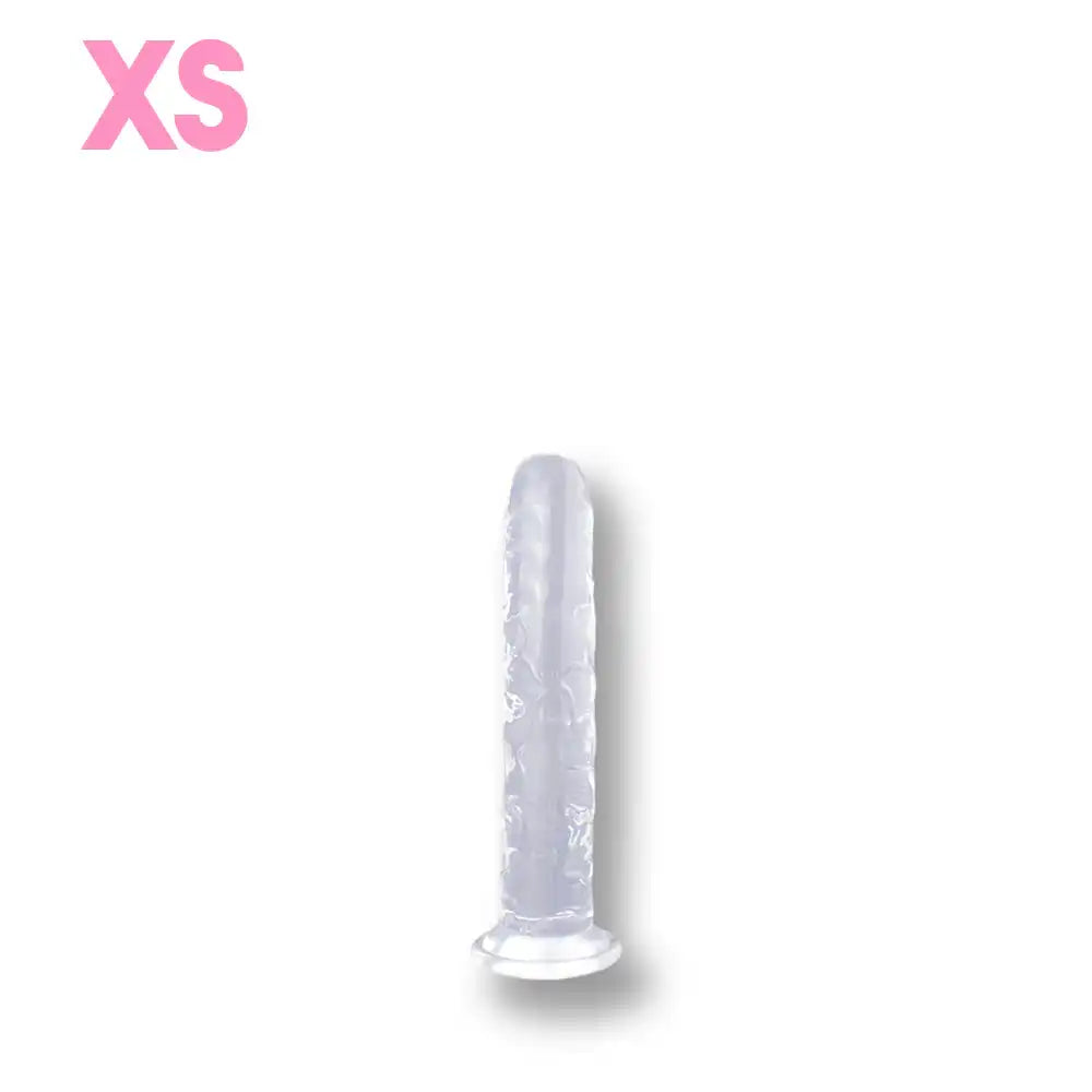 Plug anal en silicone transparent XS pour sissification et plaisir anal, idéal pour la soumission sexuelle sur Sissyshop
