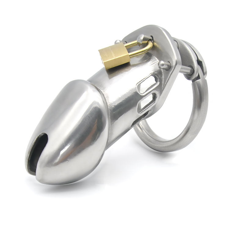 Cage de chasteté Titan en acier inoxydable
