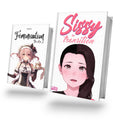 visuel du pack sur le sissyshop, pack travestissement on y voit la couverture des deux ebooks 