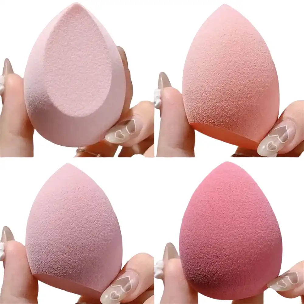 Éponges maquillage en mousse rose, idéales pour la féminisation et le crossdressing, sur Sissyshop