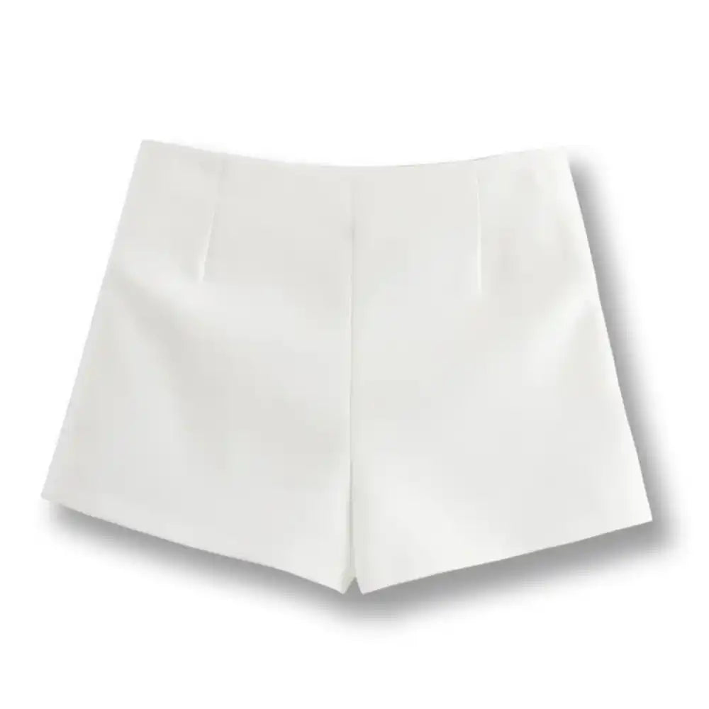 Jupe sexy Shorts blancs en coton pour crossdressing et féminisation, idéaux pour la sissification sur Sissyshop