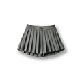 Jupe plissée grise en coton pour crossdressing et féminisation, idéale pour la sissification sur Sissyshop