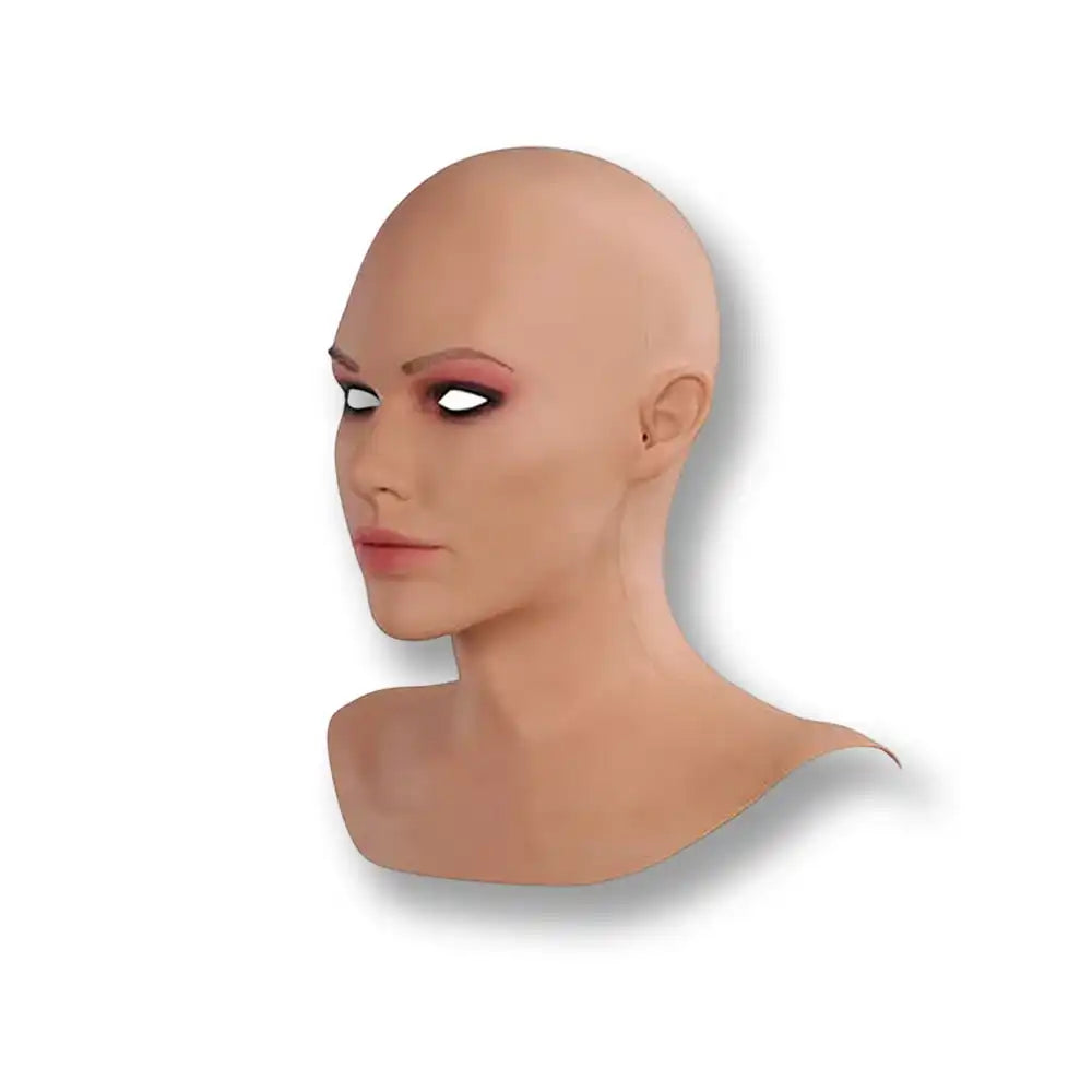 Masque en latex pour sissification et féminisation, idéal pour le crossdressing et le fétichisme, sur Sissyshop