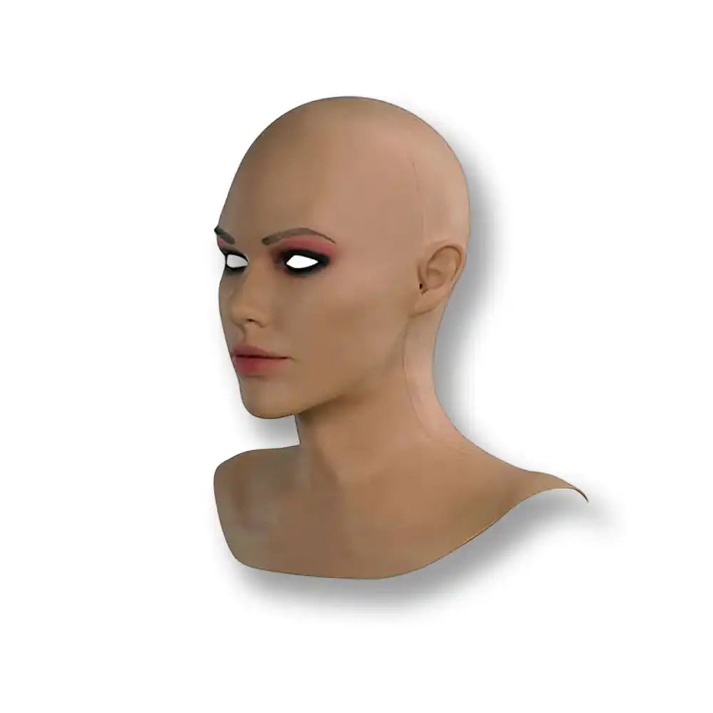 Masque en silicone réaliste pour sissification et crossdressing, idéal pour la féminisation et le fétichisme sur Sissyshop