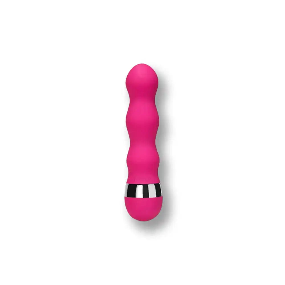 Plug anal rose en silicone souple avec anneau métallique pour sissification et plaisir anal sur Sissyshop