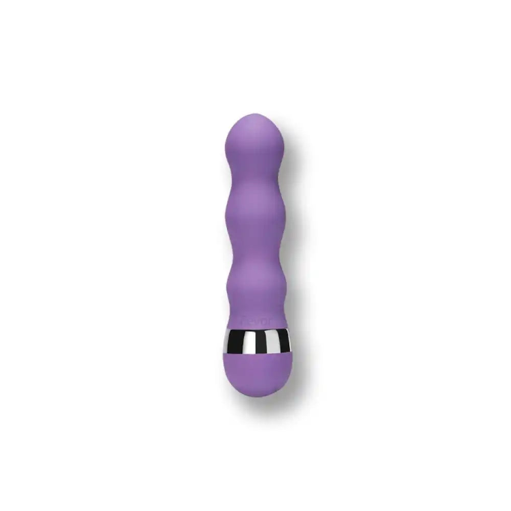 Plug anal violet en silicone souple avec anneau métallique pour sissification et plaisir anal sur Sissyshop