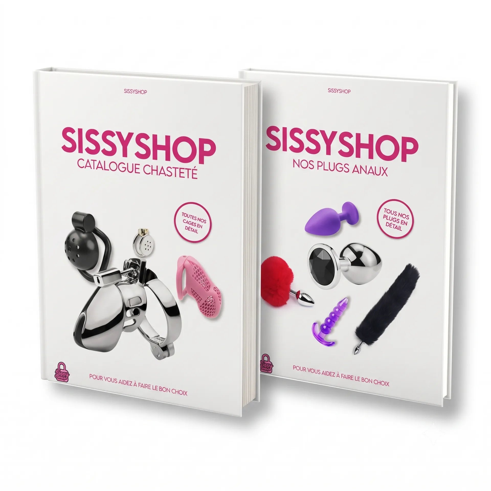 Retrouver nos cages et nos catalogues sur le sissyshop 