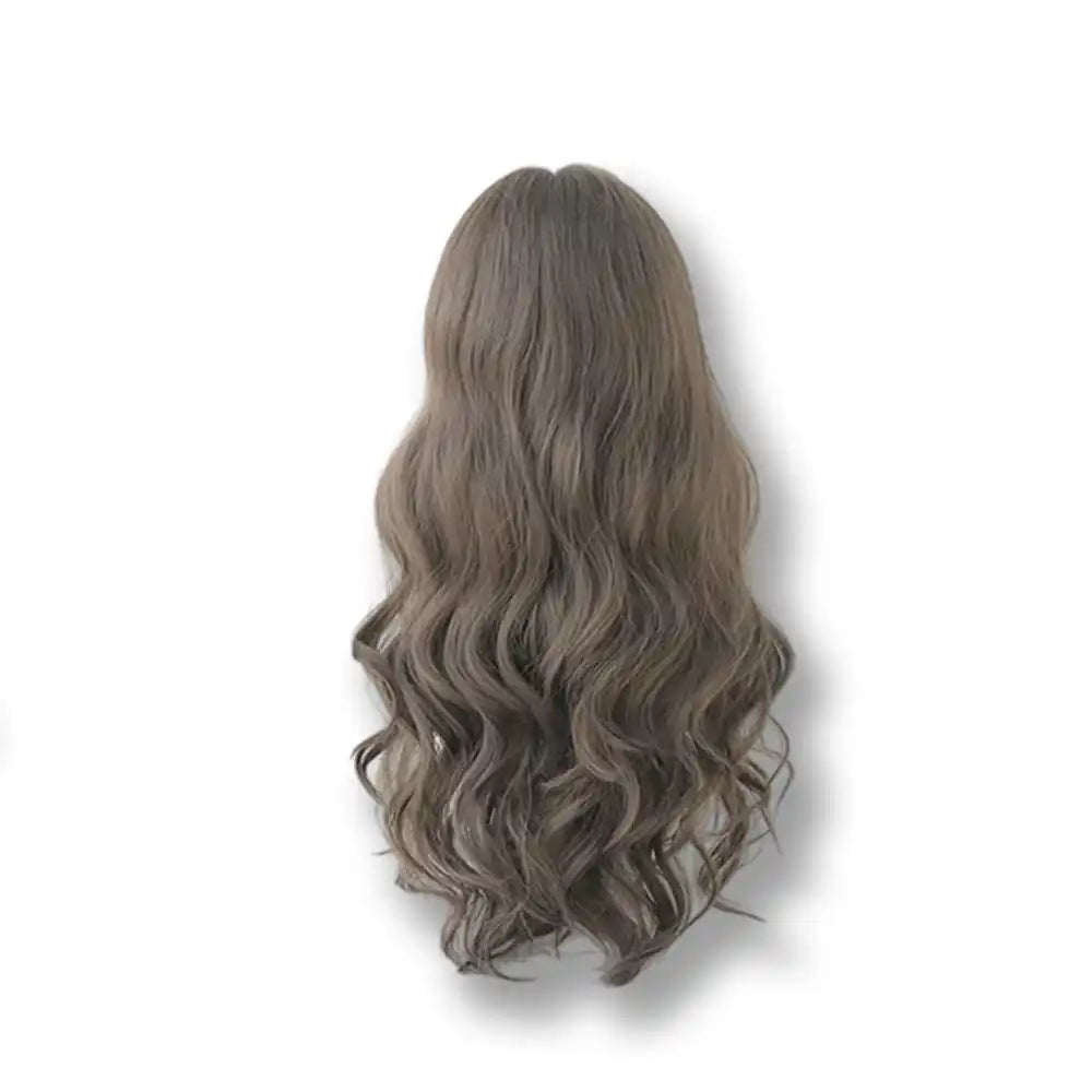 Perruque ondulée gris clair pour crossdressing et féminisation, idéale pour la sissification sur Sissyshop
