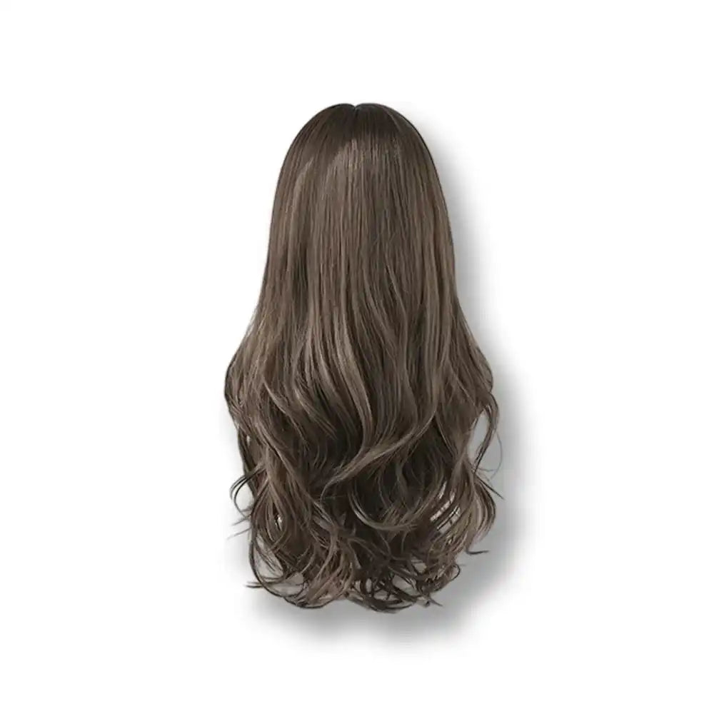 Perruque brune ondulée pour crossdressing et féminisation, idéale pour la sissification sur Sissyshop