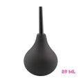 Seringue anale noire en silicone de 89 ml pour sissification et plaisir anal, accessoire BDSM sur Sissyshop