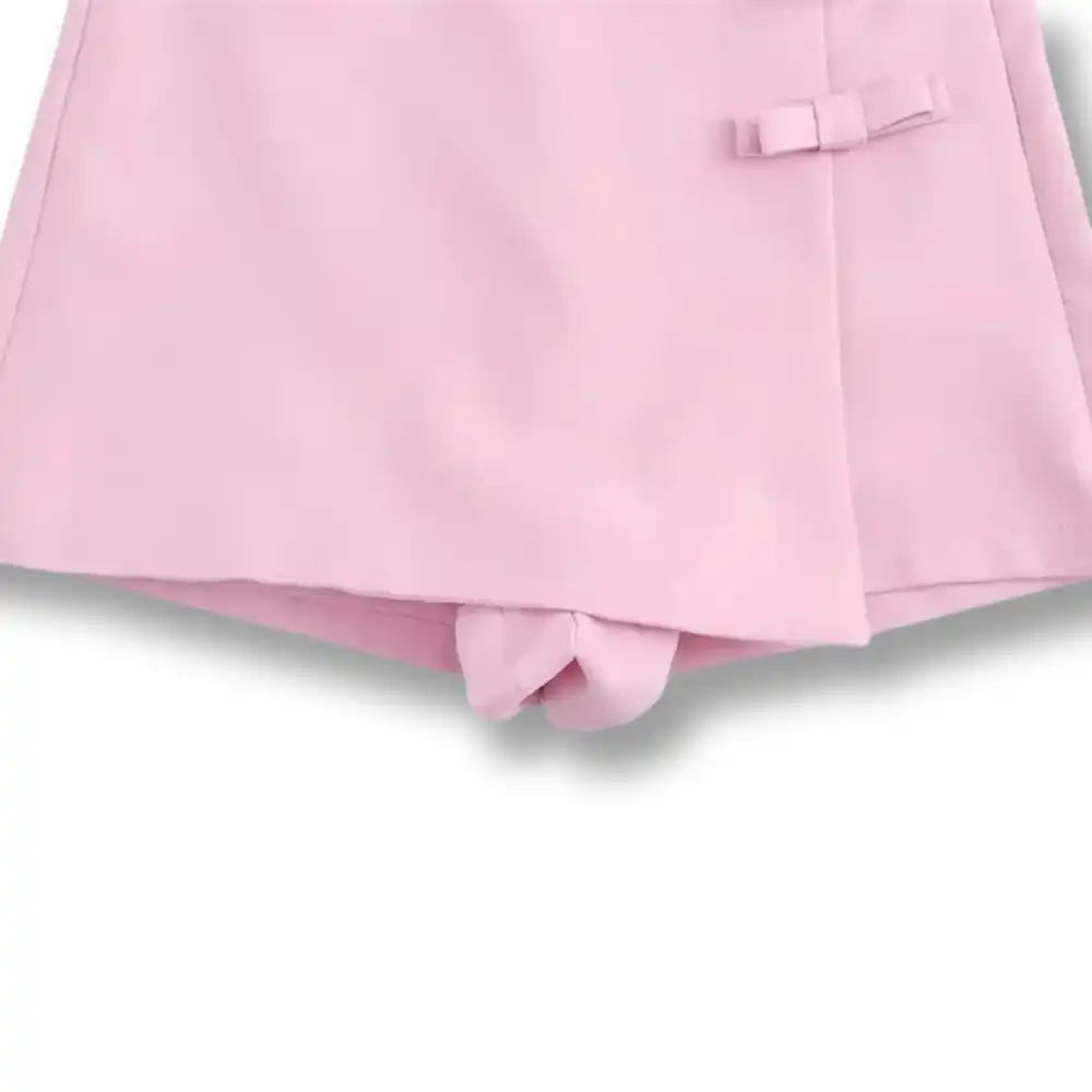 Jupe sexy Shorts roses en coton doux pour sissification et féminisation, idéal pour le crossdressing sur Sissyshop